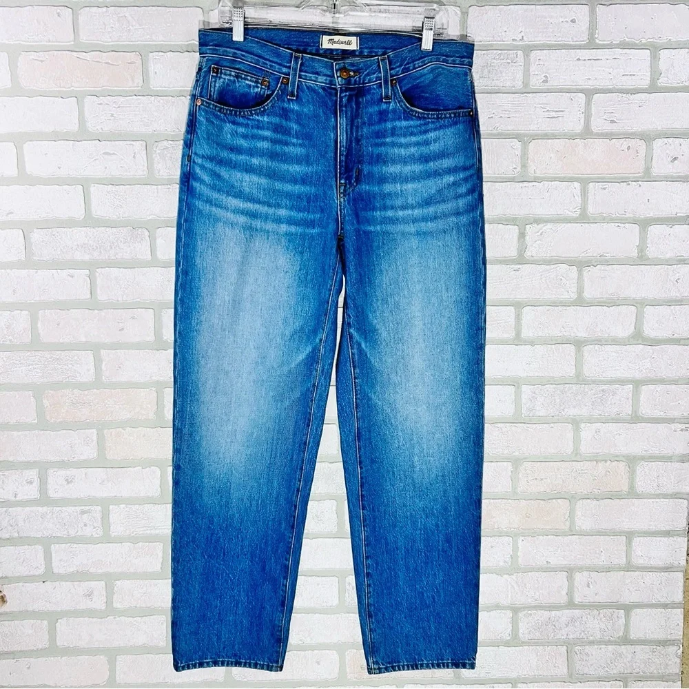 Madewell NWT The Slouchy Boyjean in Roswell Wash Size 28 - Picture 5 of 14